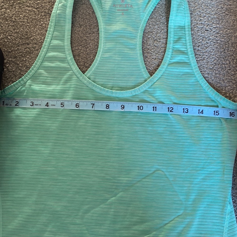 Athleta Teal Tank Top - Picture 4 of 9